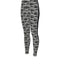 Gray and Black Checkered Equestrian Plaid High Waisted Rider Leggings