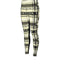 Black and Ivory Brown Equestrian Plaid High Waisted Rider Leggings