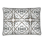 Geometric Bit Motif Cushion Pillow