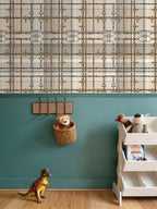 Chaos Bit Wallpaper Luxury Equestrian Home Decor Farmhouse